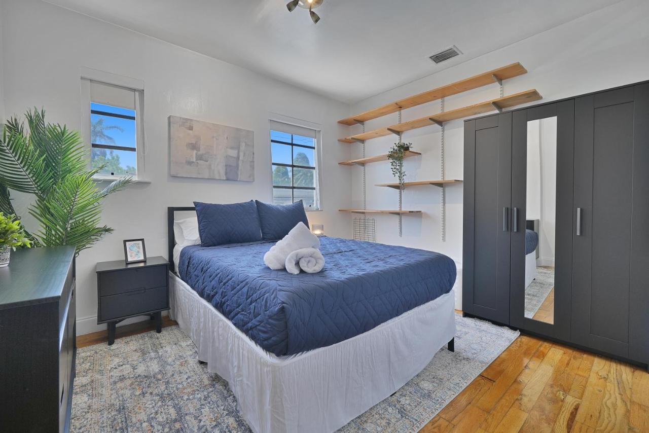 Ferienwohnung Large & Bright Sleep Up To 8 Only 2Min From Ocean! Miami Beach Exterior foto