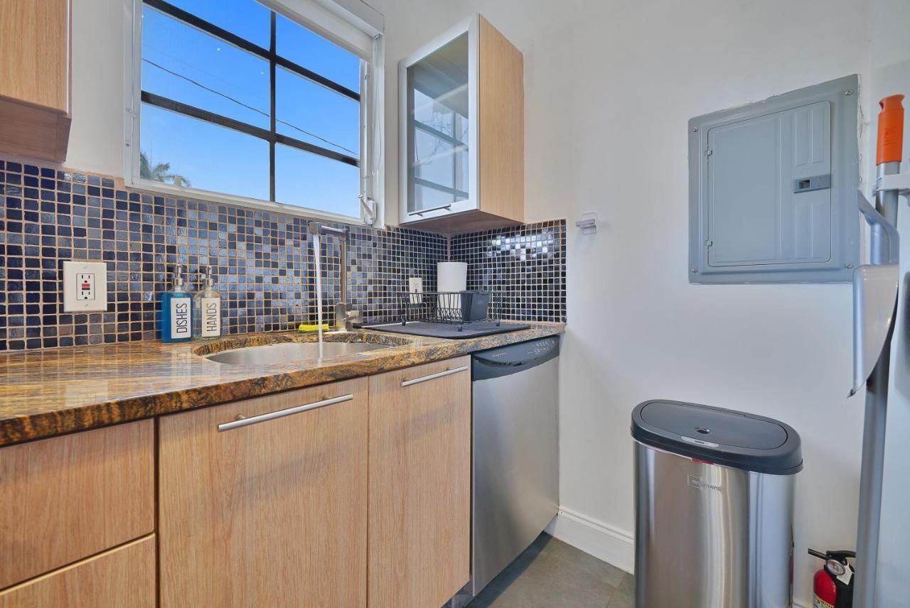 Ferienwohnung Large & Bright Sleep Up To 8 Only 2Min From Ocean! Miami Beach Exterior foto