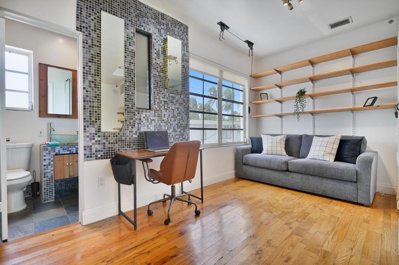 Ferienwohnung Large & Bright Sleep Up To 8 Only 2Min From Ocean! Miami Beach Exterior foto